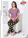Vol Dk A331 By Summer Special Hosiery Cotton Night Suit Wholesale Price In Surat
